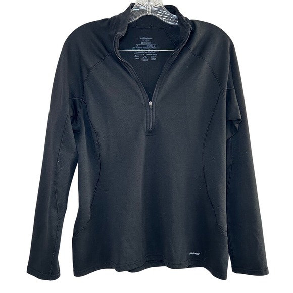 Patagonia Other - Patagonia Mens Capilene Cool Lightweight 1/2 Zip Pullover Black Top M gorpcore